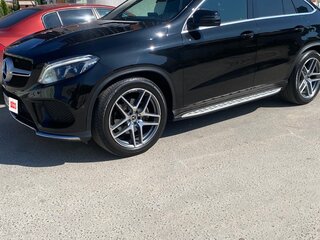 2018 Mercedes-Benz GLE Coupe 350 d I (C292), чёрный, 4049000 рублей, вид 4