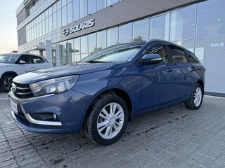 2019 Lada (ВАЗ) Vesta SW I, синий, 841027 рублей, вид 3
