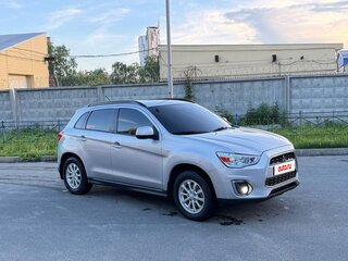 2014 Mitsubishi ASX I Рестайлинг, серебристый, 1075000 рублей, вид 3