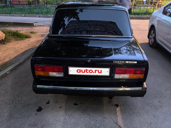 2010 Lada (ВАЗ) 2107, чёрный, 370000 рублей - вид 4