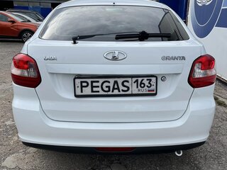 2014 Lada (ВАЗ) Granta I, белый, 389000 рублей, вид 5