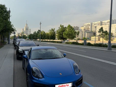 2014 Porsche Cayman GTS II (981), синий, 7777777 рублей, вид 1
