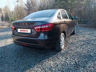 2016 Lada (ВАЗ) Vesta I, коричневый, 830000 рублей, вид 4