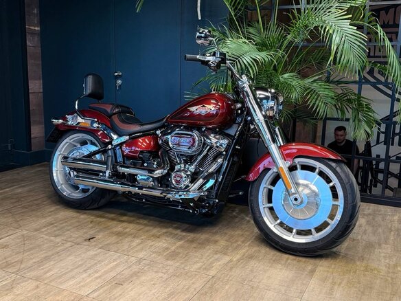 2023 Harley-Davidson Fat Boy, пурпурный, 3550000 рублей - вид 14