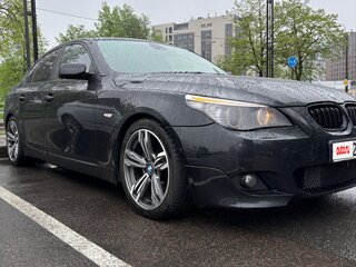 2007 BMW 5 серии 535d V (E60/E61) Рестайлинг, чёрный, 1500000 рублей, вид 1