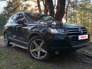 2011 Volkswagen Touareg II, чёрный, 1630000 рублей, вид 2