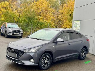 2021 Hyundai Solaris II Рестайлинг, серый, 1759000 рублей, вид 1