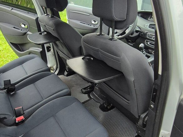 2009 Renault Scenic III, серебристый, 545000 рублей - вид 13