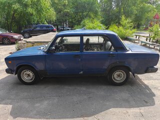 2006 Lada (ВАЗ) 2107, синий, 70000 рублей, вид 5