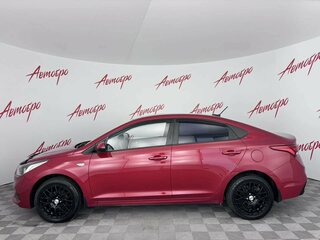2018 Hyundai Solaris II, красный, 1180000 рублей, вид 2