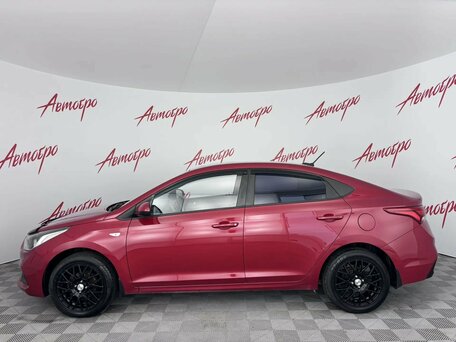 2018 Hyundai Solaris II, красный, 1165000 рублей, вид 2