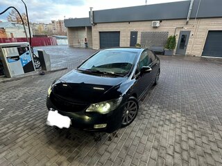 2008 Honda Civic VIII, чёрный, 580000 рублей, вид 1