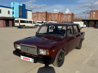 2008 Lada (ВАЗ) 2107, пурпурный, 85000 рублей, вид 1