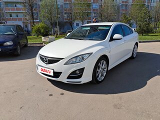 2011 Mazda 6 II (GH) Рестайлинг, белый, 1020000 рублей, вид 1