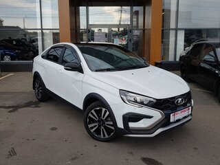 2023 Lada (ВАЗ) Vesta Cross I Рестайлинг (NG), белый, 1299000 рублей, вид 3