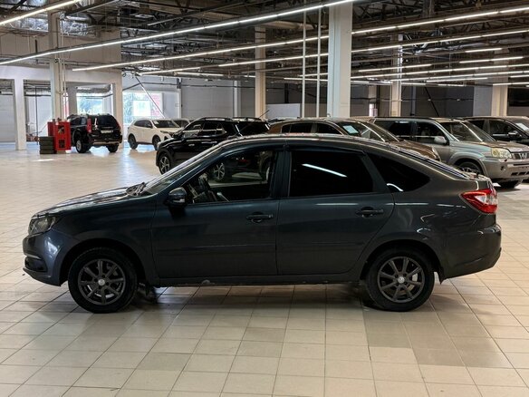 2020 Lada (ВАЗ) Granta I Рестайлинг, серый, 569000 рублей - вид 8