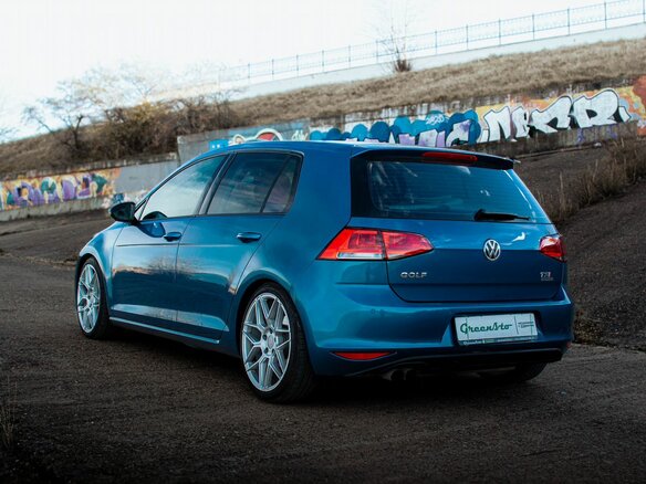 2013 Volkswagen Golf VII, голубой, 990000 рублей - вид 23