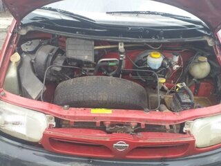 1997 Nissan Vanette Cargo III, красный, 135000 рублей, вид 4