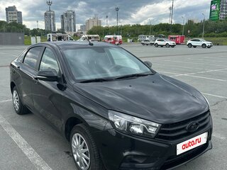 2017 Lada (ВАЗ) Vesta I, чёрный, 850000 рублей, вид 1