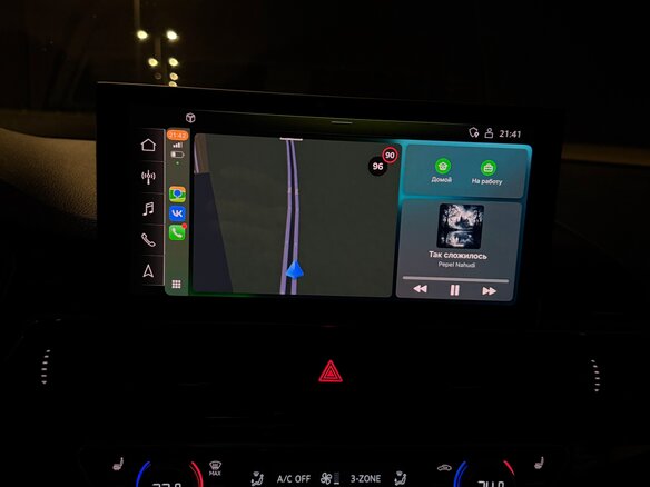 2020 Audi S4 V (B9) Рестайлинг, синий, 5150000 рублей - вид 8
