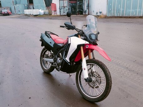 2018 Honda CRF 250L Rally, красный, 459000 рублей, вид 4