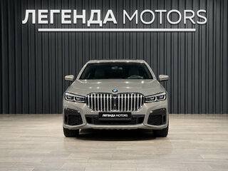 2019 BMW 7 серии 740d xDrive VI (G11/G12) Рестайлинг, серый, 5490000 рублей, вид 2
