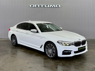 2018 BMW 5 серии 525d VII (G30/G31/G38), белый, 3199000 рублей, вид 3