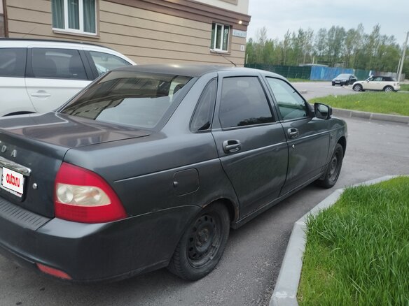 2014 Lada (ВАЗ) Priora I Рестайлинг, серый, 370000 рублей - вид 1