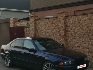 2001 BMW 5 серии 520i IV (E39) Рестайлинг, синий, 780000 рублей, вид 3