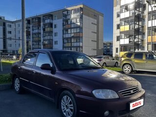 2008 Kia Spectra I Рестайлинг 2, красный, 245000 рублей, вид 3