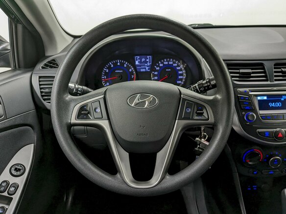 2015 Hyundai Solaris I Рестайлинг, чёрный - вид 23