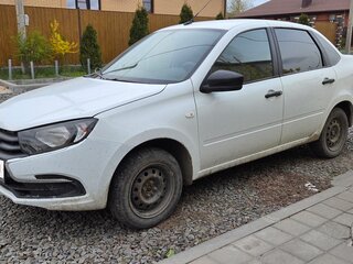 2019 Lada (ВАЗ) Granta I Рестайлинг, белый, 355000 рублей, вид 3