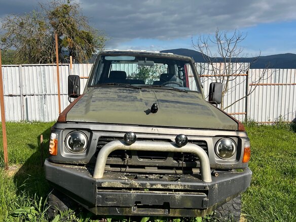 1992 Nissan Patrol IV (Y60), синий, 380000 рублей - вид 2