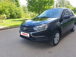 2020 Lada (ВАЗ) Granta I Рестайлинг, чёрный, 559000 рублей, вид 3