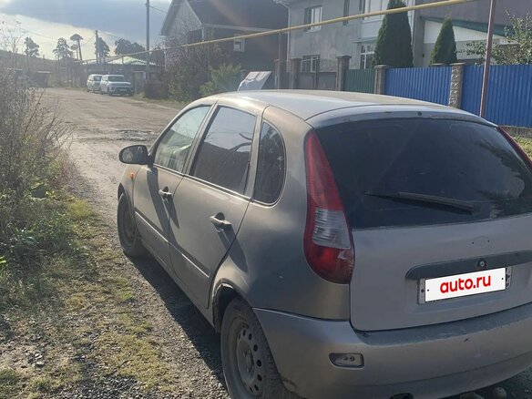 2008 Lada (ВАЗ) Kalina I, бежевый, 80000 рублей - вид 1