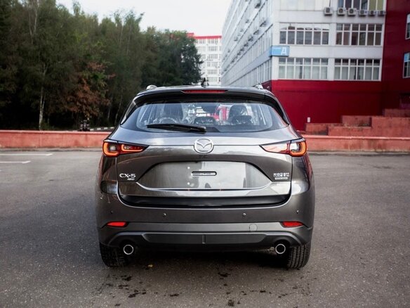 2022 Mazda CX-5 II Рестайлинг, серый, 2400000 рублей - вид 5