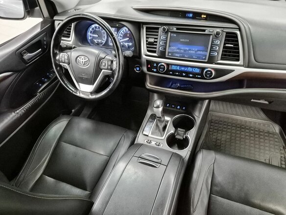 2014 Toyota Highlander III (XU50), серебристый, 2629000 рублей - вид 22