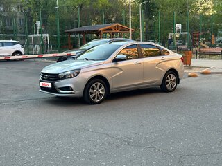 2022 Lada (ВАЗ) Vesta I, серебристый, 1150000 рублей, вид 1