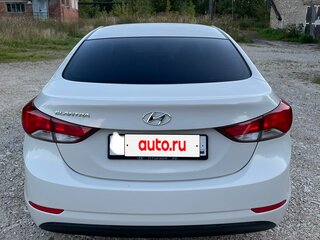 2014 Hyundai Elantra V (MD) Рестайлинг, серый, 1160000 рублей, вид 4