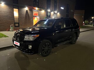 2008 Toyota Land Cruiser 200 Series, чёрный, 2800000 рублей, вид 1