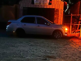 2014 Datsun on-DO I, серебристый, 350000 рублей, вид 4