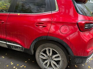 2022 Chery Tiggo 4 I Рестайлинг, красный, 1090000 рублей, вид 3