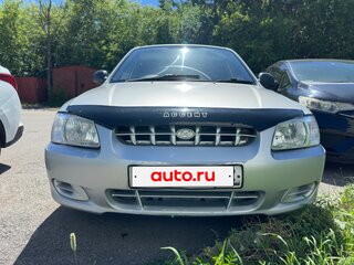 2001 Hyundai Accent II, серебристый, 240000 рублей, вид 2