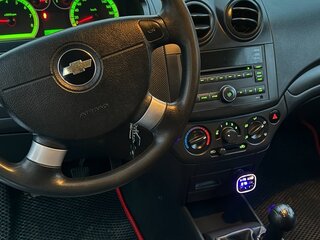 2009 Chevrolet Aveo I Рестайлинг, серебристый, 450000 рублей, вид 3