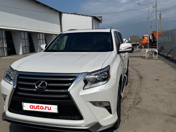2018 Lexus GX 460 II Рестайлинг, белый, 5400000 рублей