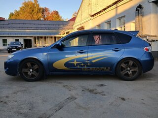 2008 Subaru Impreza III, синий, 980000 рублей, вид 4
