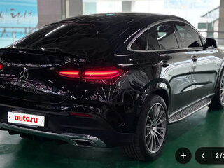 2023 Mercedes-Benz GLE Coupe 450 d II (C167) Рестайлинг, чёрный, 10150000 рублей, вид 2