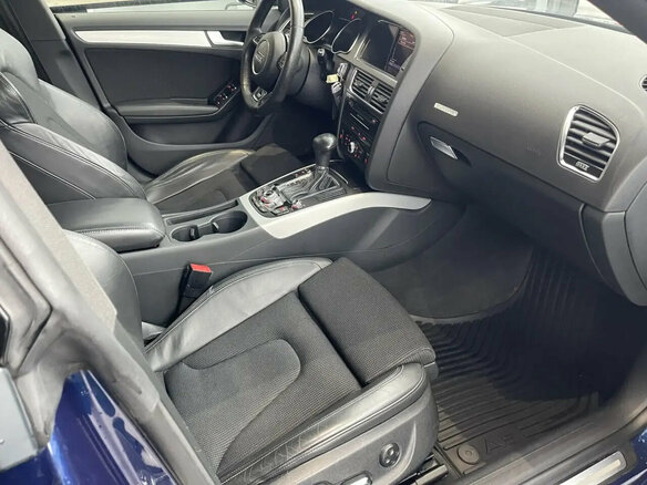 2012 Audi A5 I (8T) Рестайлинг, синий, 1490000 рублей - вид 9