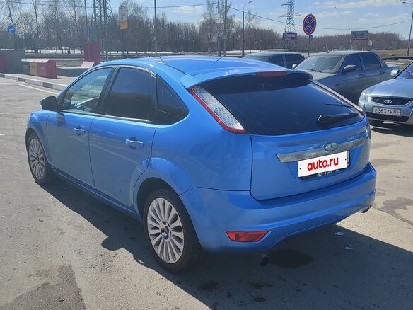 2008 Ford Focus II, голубой, 450000 рублей - вид 3