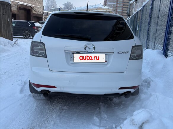 2011 Mazda CX-7 I Рестайлинг, белый, 950000 рублей - вид 2